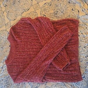 Universal Thread red/multi color sweater